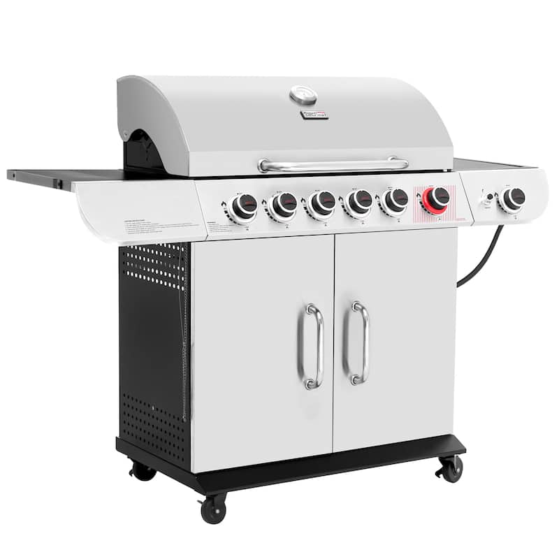Royal Gourmet SG6002R 6-Burner Gas Grill with Sear&Side Burner