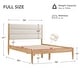 preview thumbnail 42 of 48, Spruce & Spring Mason Upholstered Platform Bed Frame with Headboard