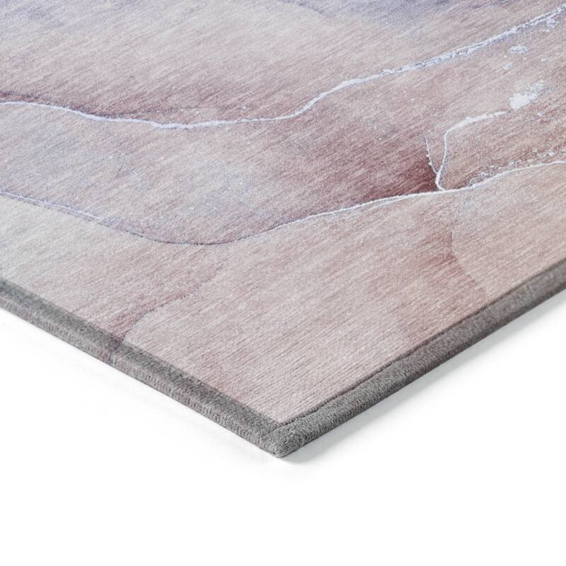 Fax Unique Abstract Weather Resistant Versatile Elegance Outdoor Rug