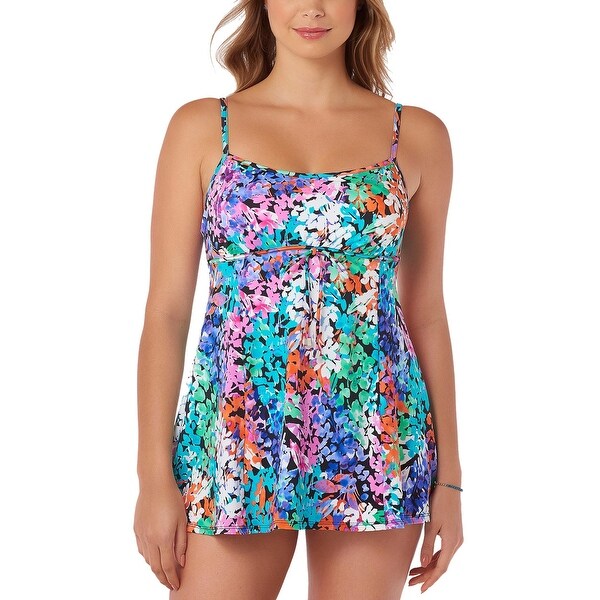 Shop Swim Solutions Womens Dream Garden Tummy-Control ...