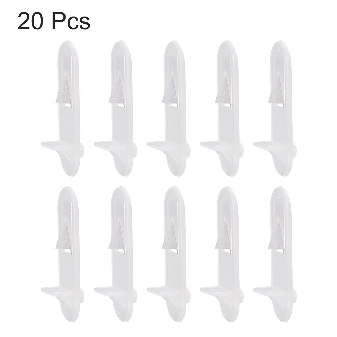 20 Pieces 3 mm Shelf Pins Clear Support Pegs Cabinet Shelf Pegs