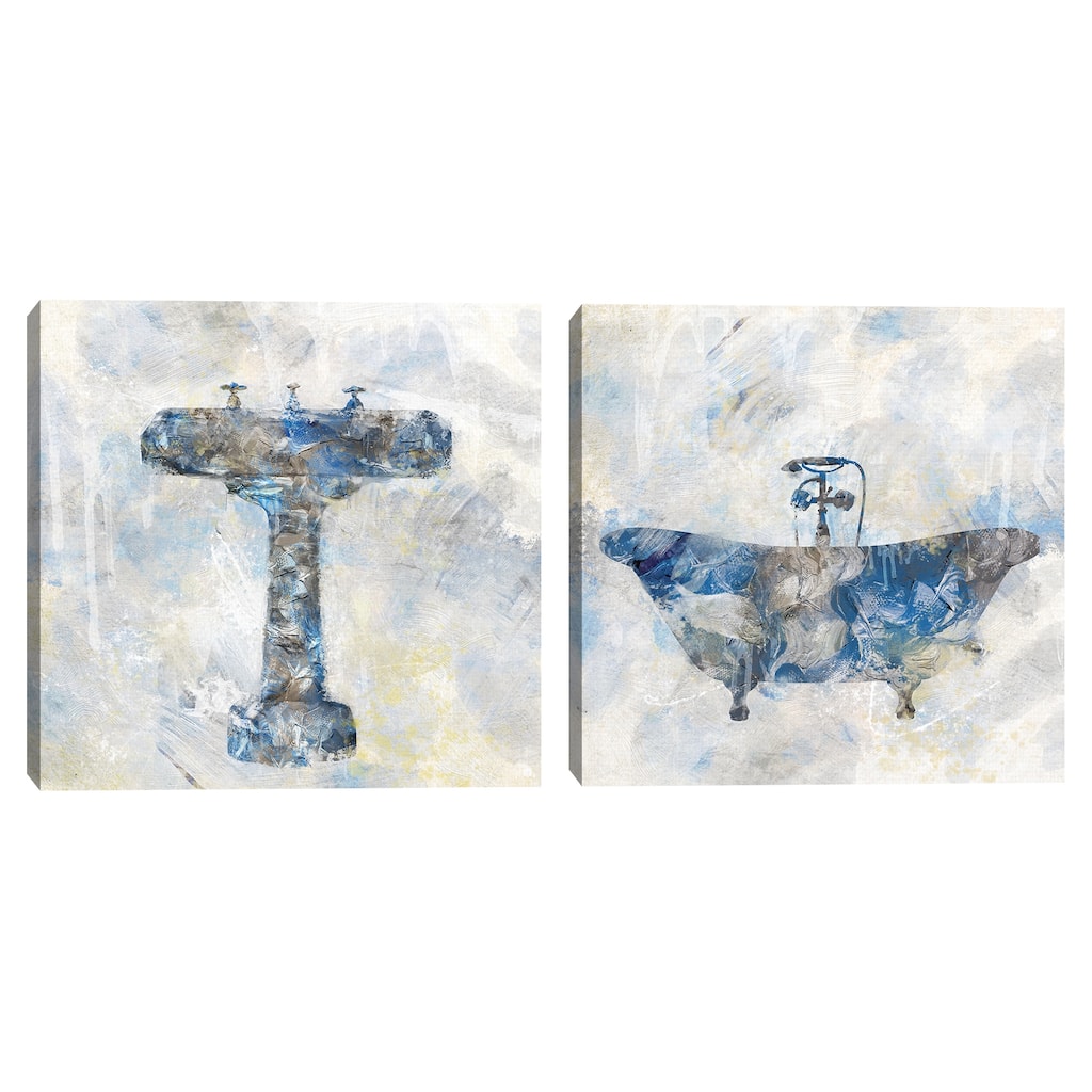 Painterly Bath by Studio Arts Canvas S/2 by Studio Arts Canvas Art Prints
