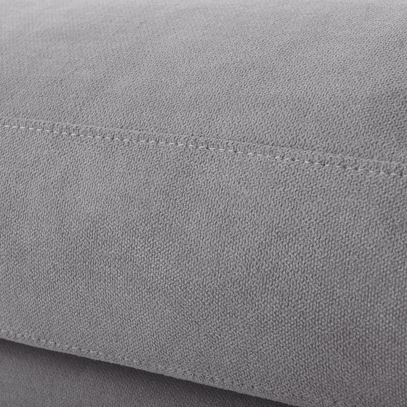 Upholstery Convertible Sectional Sofa, L Shaped Couch with Reversible Chaise