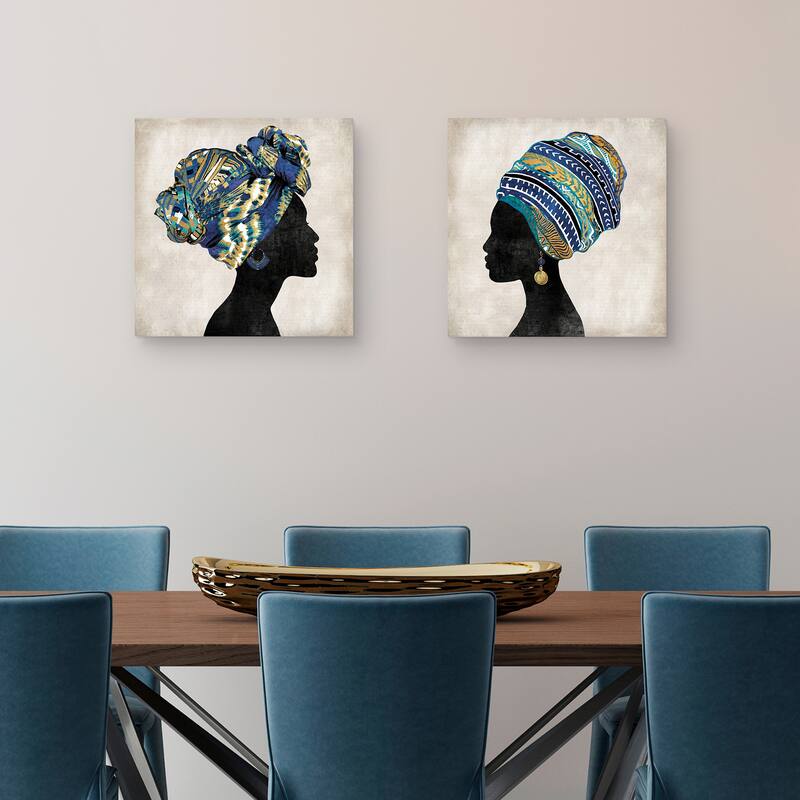 Gele I & II by Mark Chandon Canvas Art Prints