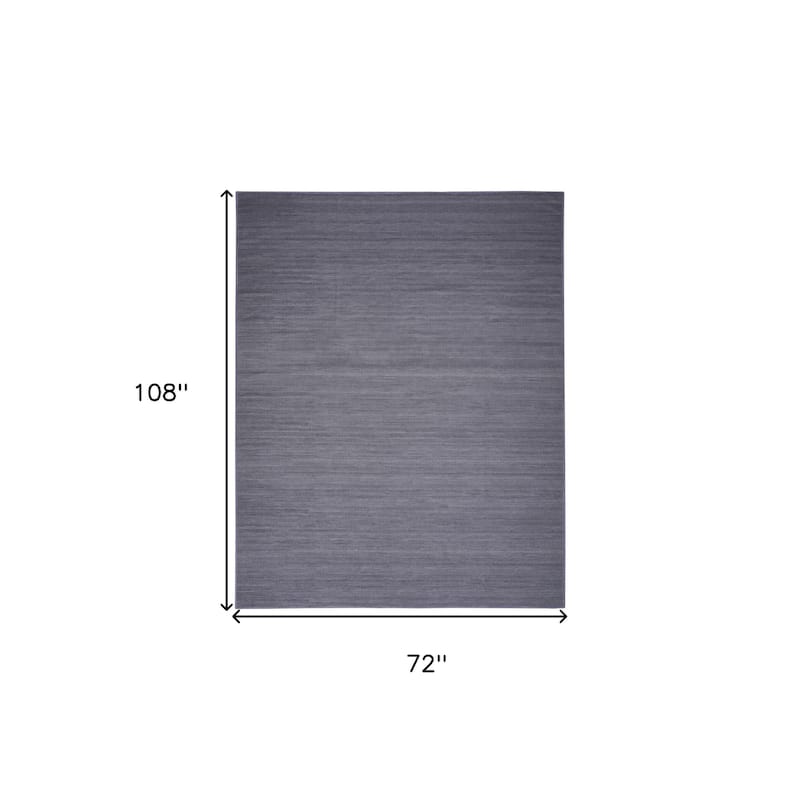 Gezag Power Loomed Abstract Modern Low Pile Area Rug By HomeRoots - 108' X '72' X '0.25