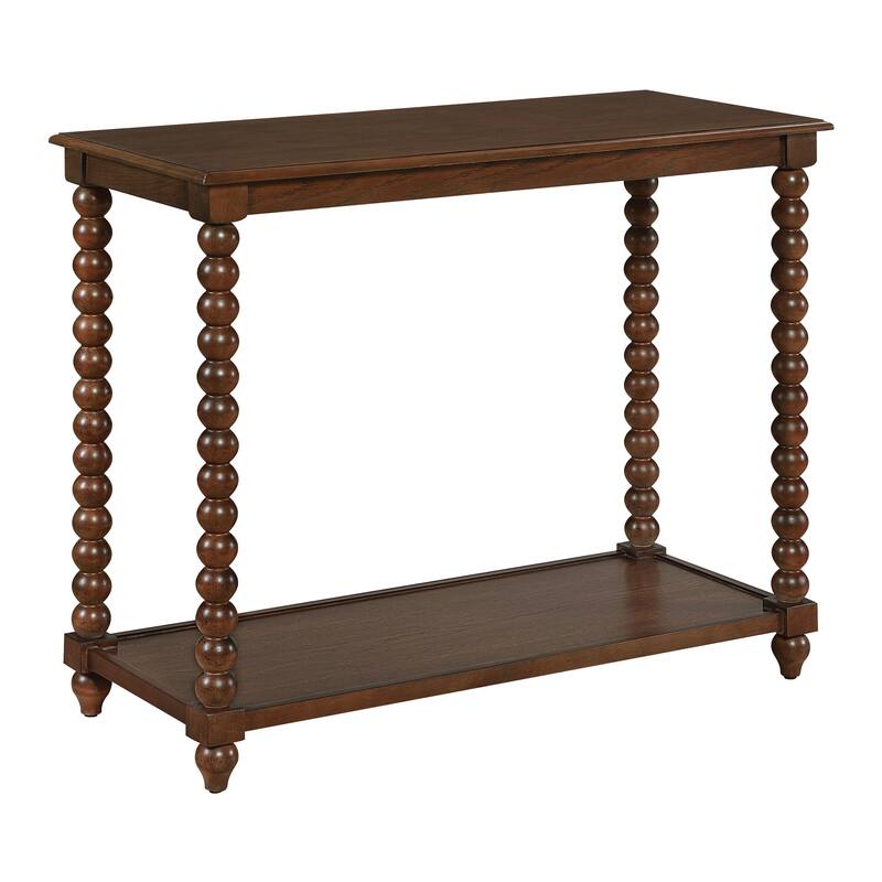 Elise Foyer Table in Black Finish