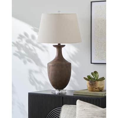 Livabliss Rustleaf Traditional Accent Table Lamp