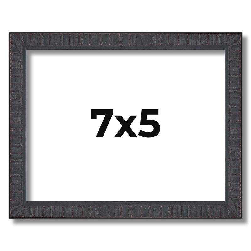 7x5 Frame Brown Picture Frame - Complete Modern Photo Frame Includes