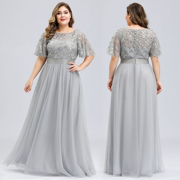 overstock plus size evening dresses