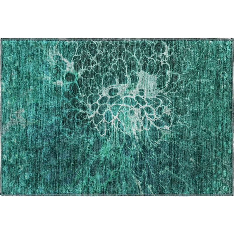 Premium Washable Super Soft Modern Floral Mayfield Rug