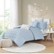 preview thumbnail 31 of 124, Intelligent Design Maize Cotton Jacquard Duvet Cover Set with Euro Shams and Throw Pillows