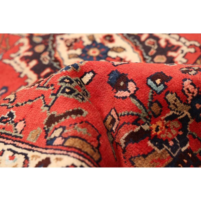 ECARPETGALLERY Hand-knotted Andelz Light Red Wool Rug - 3'5 x 6'5