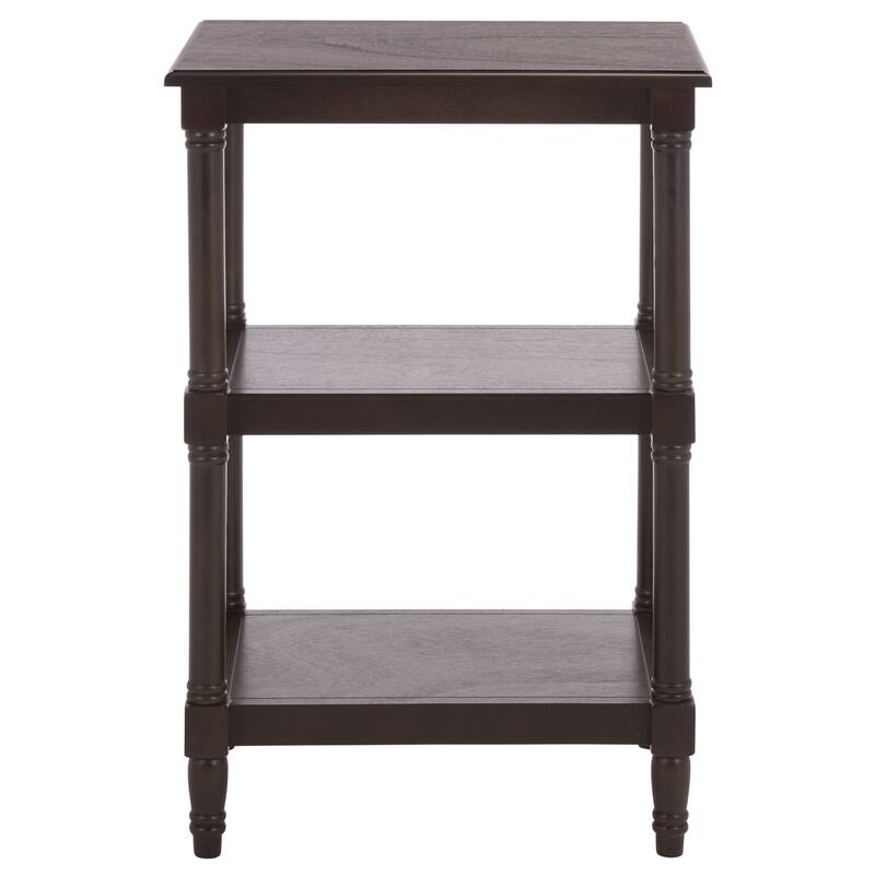 SAFAVIEH Elmira 3-Shelf Accent Table - 19.8" W x 15" L x 30" H - 20"W x 15"D x 30"H