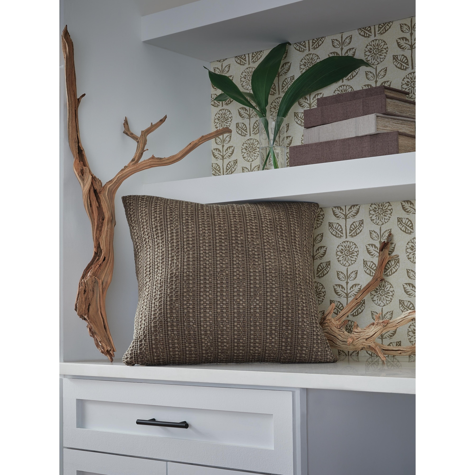 Signature Design by Ashley Landcher Brown/Beige Pillow