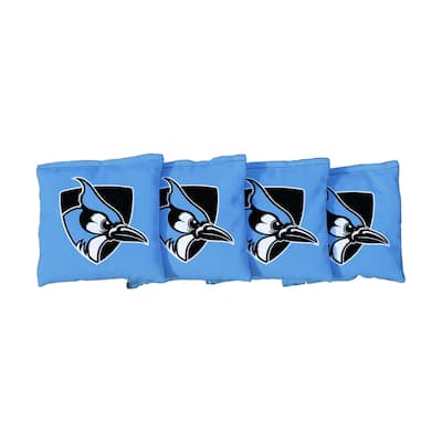 Johns Hopkins Blue Jays Blue Cornhole Bags