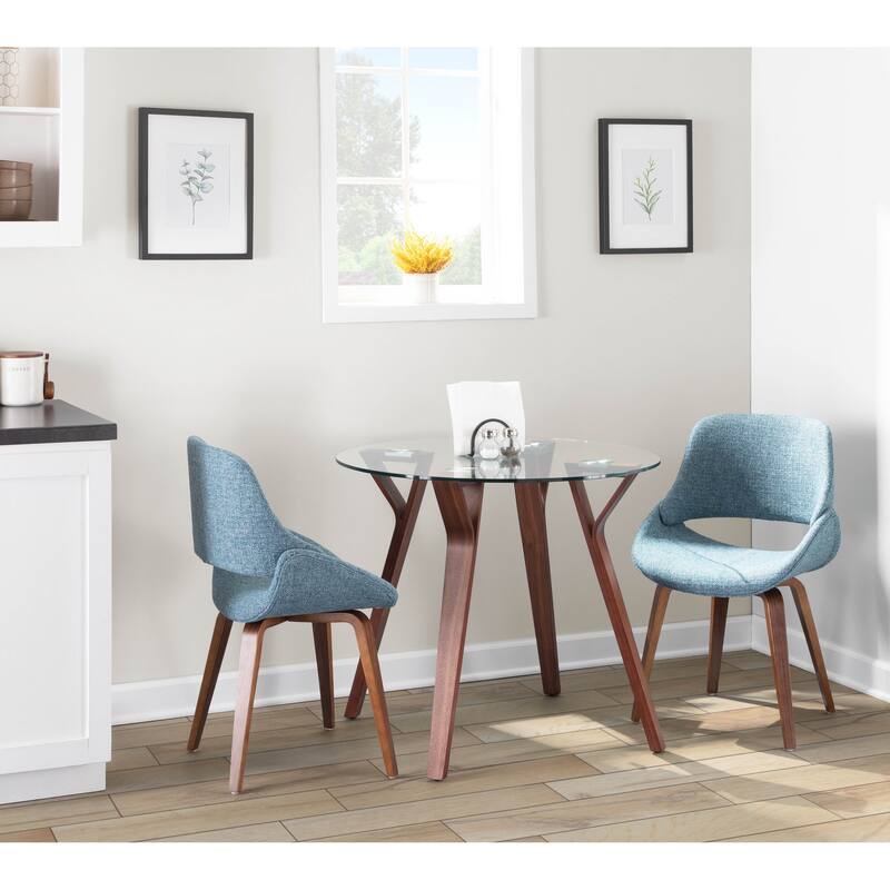 Carson Carrington Sala Mid-Century Modern Round Dinette Table