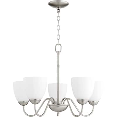 Quorum International 5 Light 23" Wide Chandelier