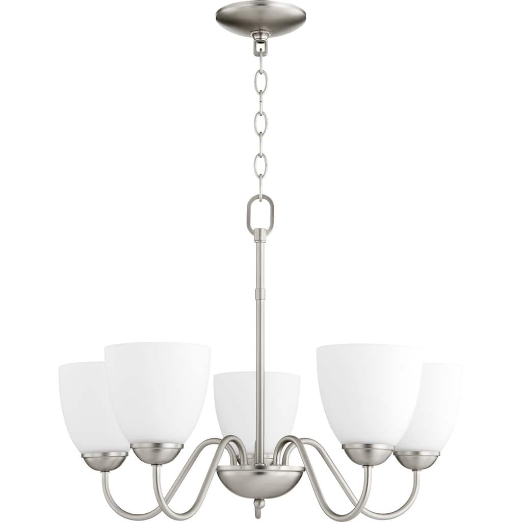 Quorum International 5 Light 23" Wide Chandelier