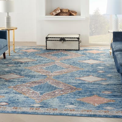 Nourison Concerto Vintage Moroccan Diamond Area Rug