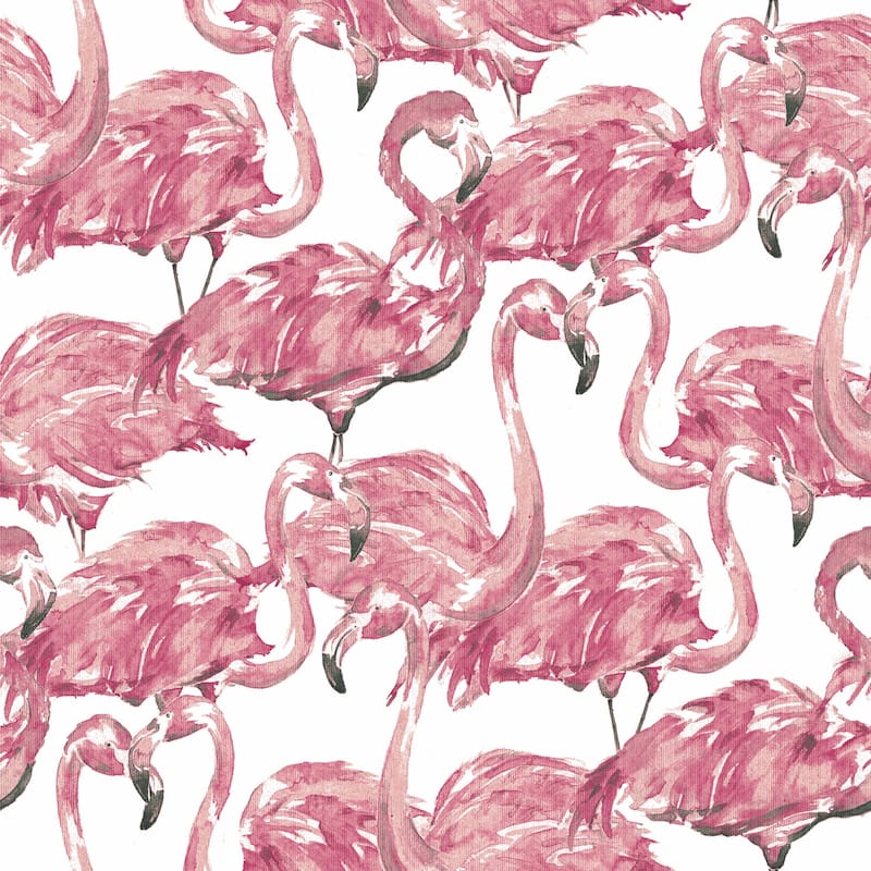 Pink & White Beach Social Peel & Stick Wallpaper - On Sale - Bed Bath ...