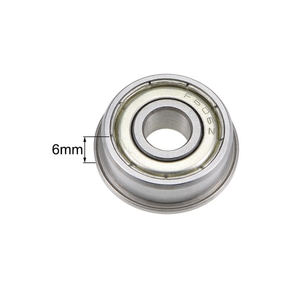 50pcs Double-shielded Miniature Ball Bearings without Flange for 3D Printer