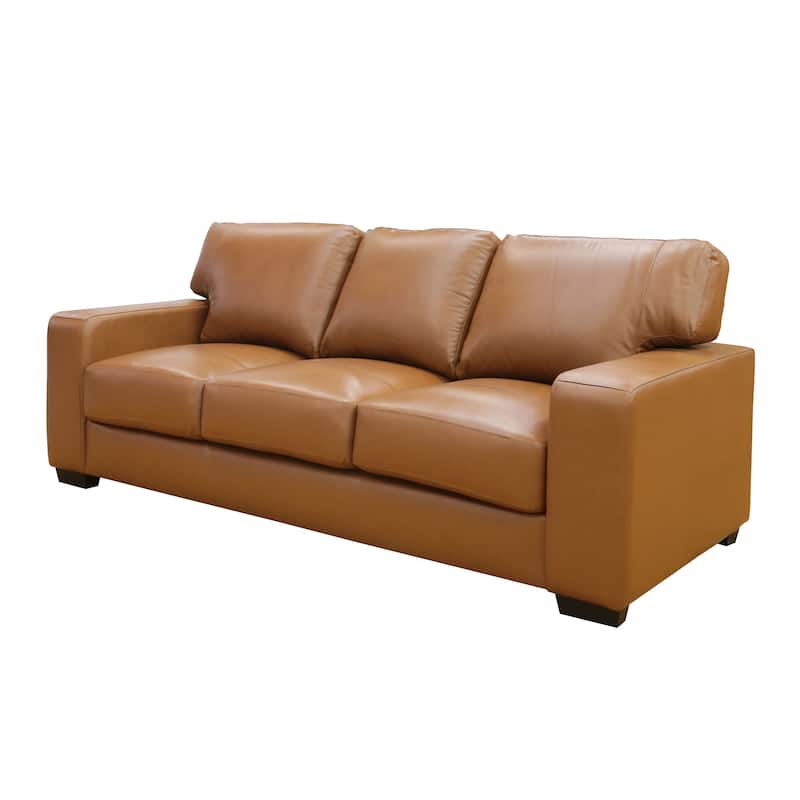 Bordeaux Leather Match Sofa, Loveseat, Armchair and Ottoman