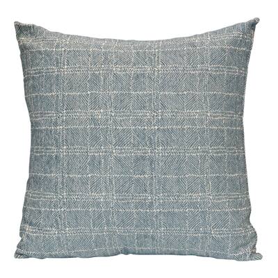 Harp & Finial Jason Jade Pillow - Down Insert - Gray-Cream
