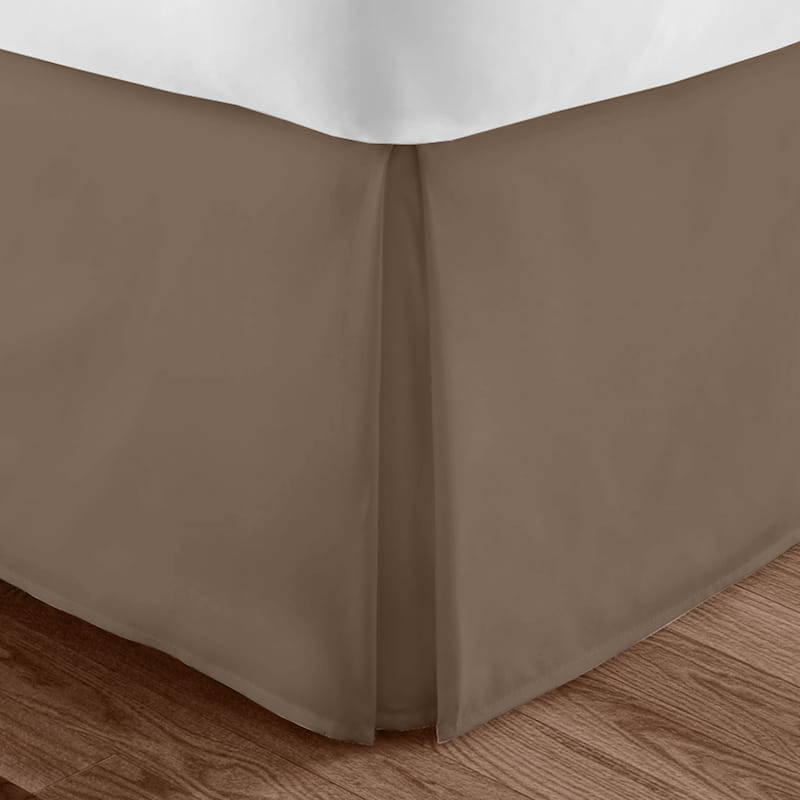Cotton Collection 15 Inch Bed Skirt - Full - Canvas
