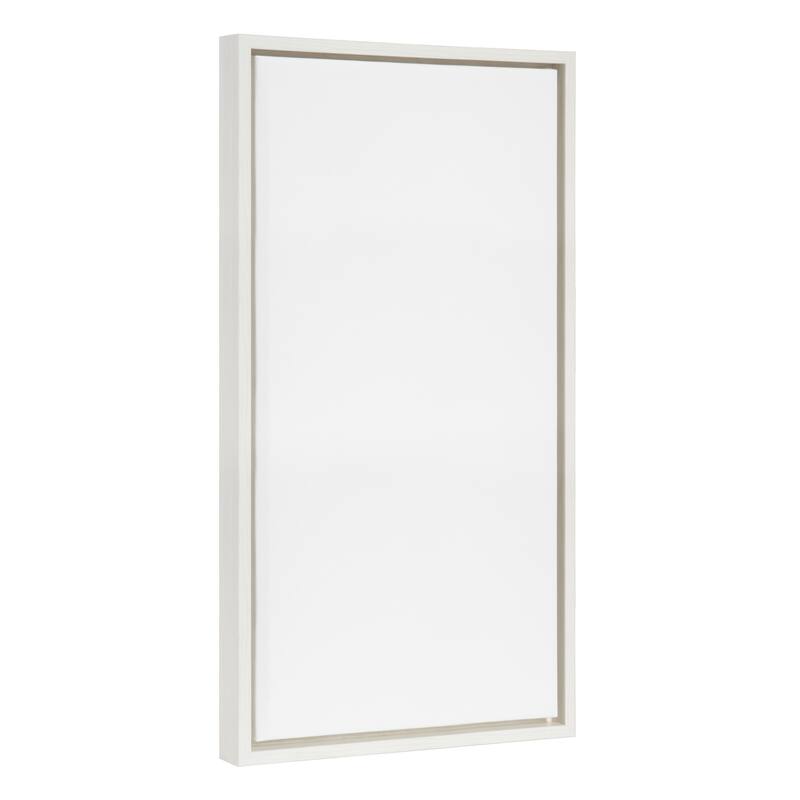 Kate and Laurel Sylvie Blank Framed Canvas
