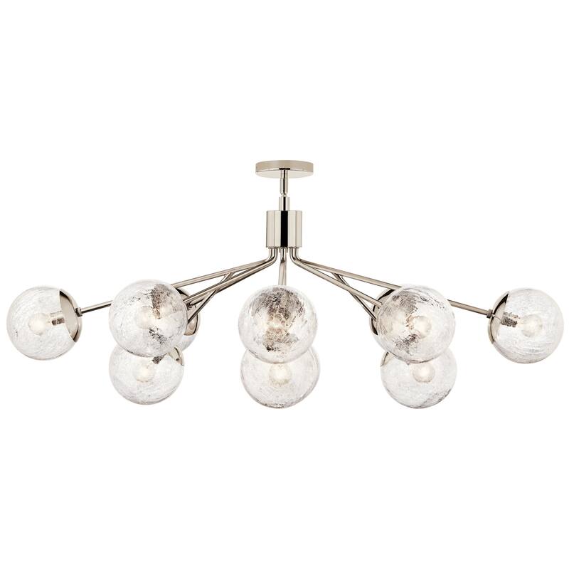 Kichler 52703 Silvarious 12 Light 48" Wide Chandelier
