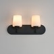 preview thumbnail 9 of 9, Maxim 12892WT Durham 2 Light 18" Wide Bath Vanity Light