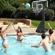 preview thumbnail 2 of 9, Goplus 4.9-10 FT Basketball Hoop System with 44 Inch Shatterproof - 48" x 28" x 96" (L x W x H)