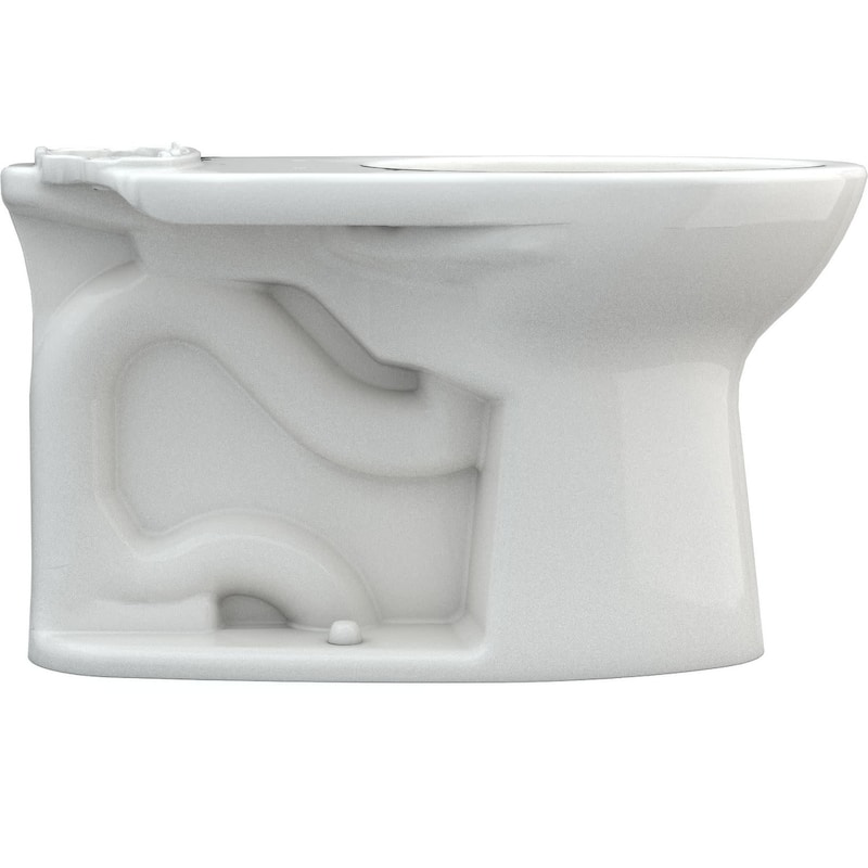 TOTO Drake Elongated Universal Height Tornado Flush Toilet Bowl with