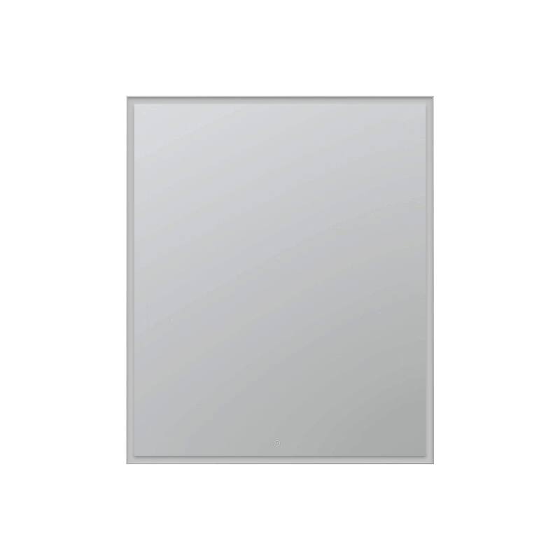 AQUADOM Edge 20" Led Lighted Mirror for Bathroom with Defogger, Touch Control. - 20"x32"x1.5"