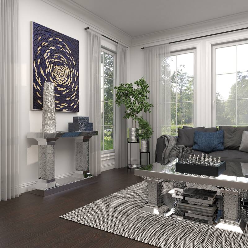 Minimalist Ceramic Modern Tall Vase with Bubble Texture - Silver, Black, Gold, White