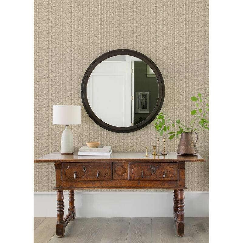 A-Street Prints Mackintosh Light Brown Textural Wallpaper