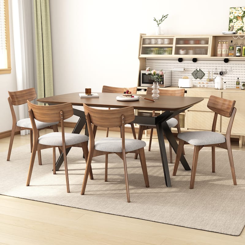 Christopher Knight Home - Bergerac Wood Modern Dining Set