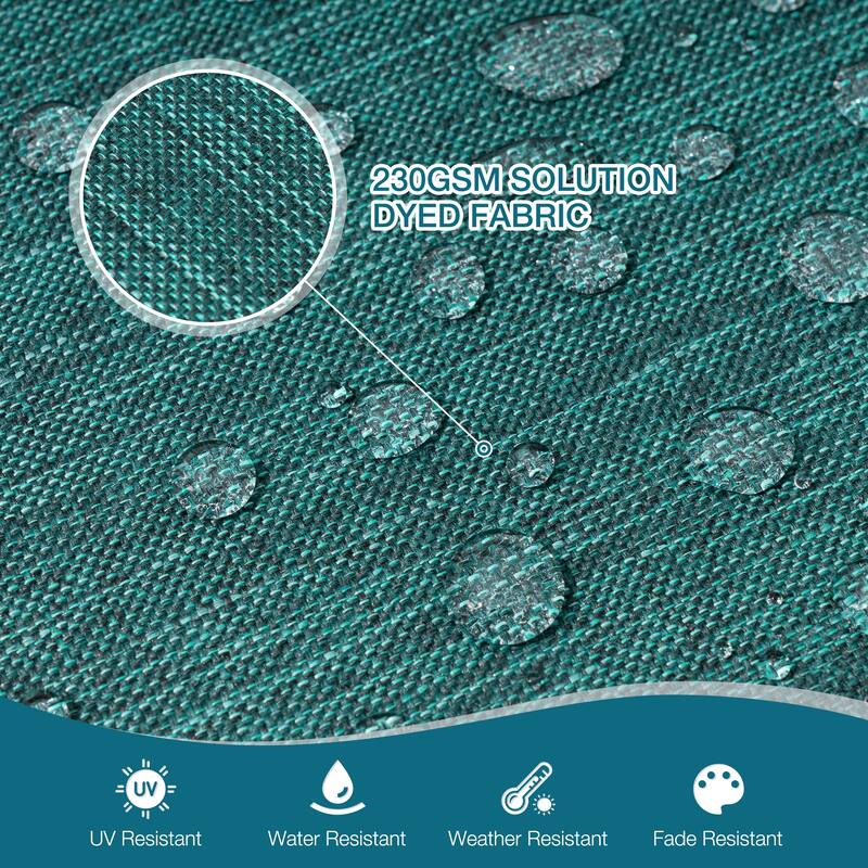 22''D x 21''W x 3.5''T Patio Fabric Outdoor Seat Cushions Set (Seat & Back)