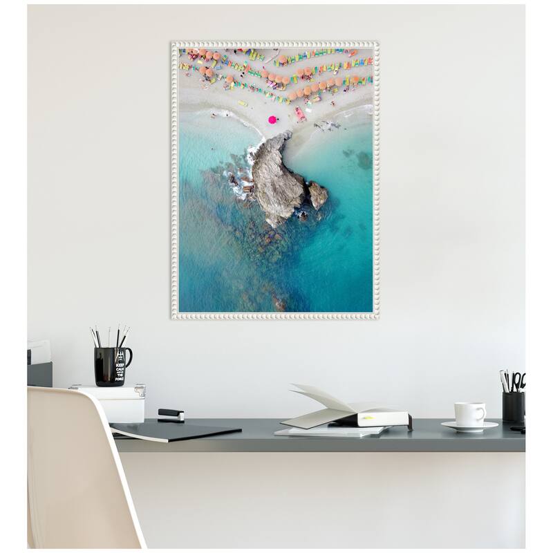 Kate and Laurel Sylvie Monterosso 7 Framed Canvas by Rachel Dowd