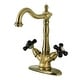 preview thumbnail 4 of 12, Duchess Two-Handle Vessel Sink Faucet Antique Brass