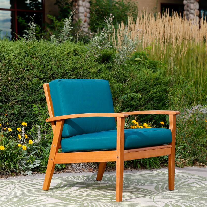 DTY Outdoor Living Longs Peak Deep Seat Eucalyptus Chair