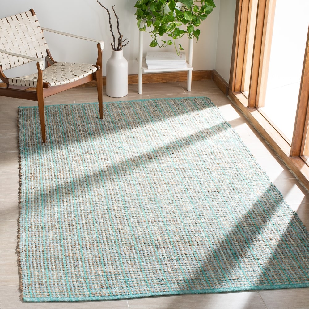 SAFAVIEH Handmade Cape Cod Imke Coastal Jute Rug