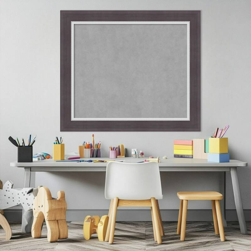 Amanti Art Ellie Brown Silver Framed