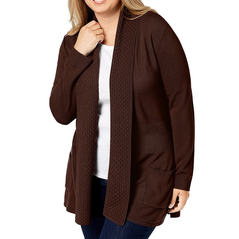 chocolate cardigan