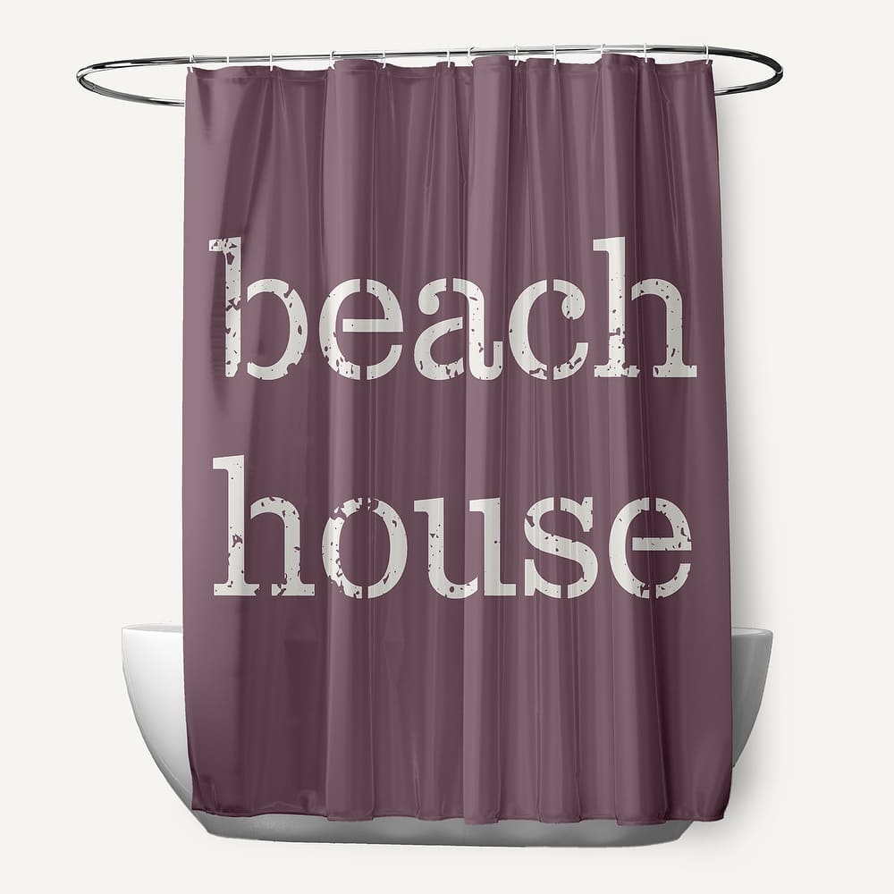 Beach House Shower Curtain