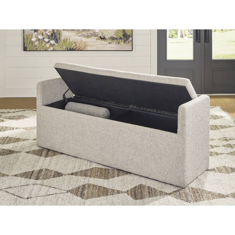 Signature Design by Ashley Galliden Beige 62" Dining Bench - 62" W x 19" D x 25" H