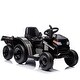 preview thumbnail 3 of 98, 12V Kids Ride On Electric Tractor Black Knight,Kids Ride On Toy Black