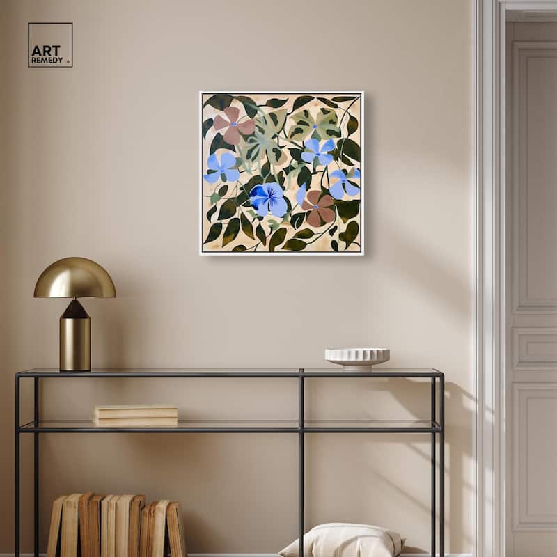 Rhythmic Blooms Canvas by Art Remedy