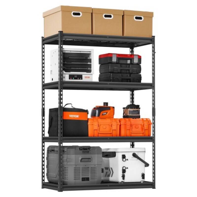 5 Tier Heavy Duty Garage Shelving Unit, Adjustable Metal Rack - 20 x 40 x 60 inch