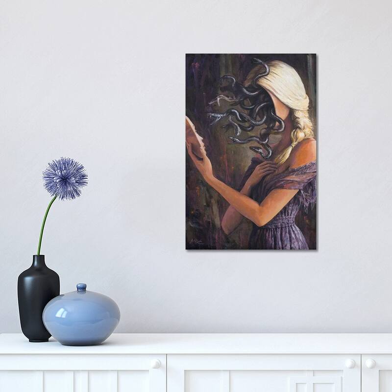 iCanvas "Facing Myself" by Adrian Borda Canvas Print - 18x12x1.5